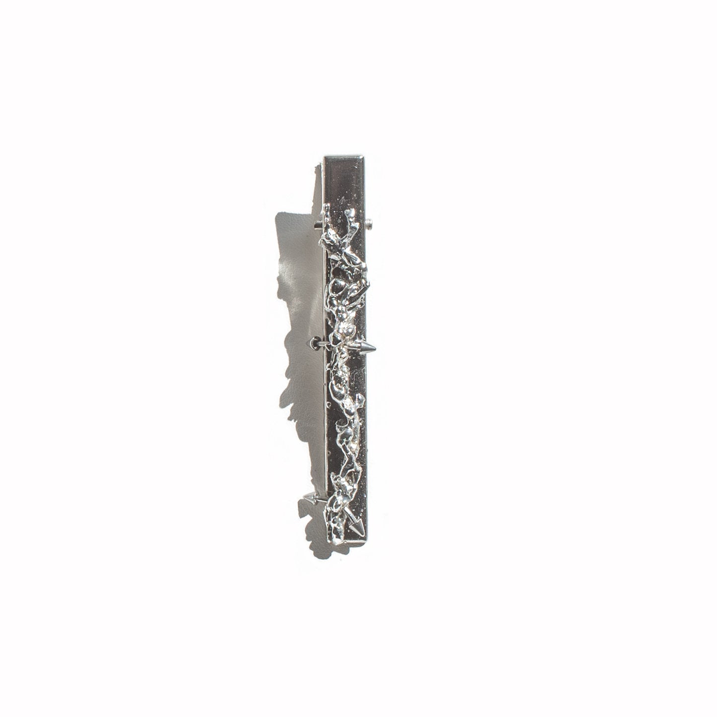 Fluid Metal Hair Clips