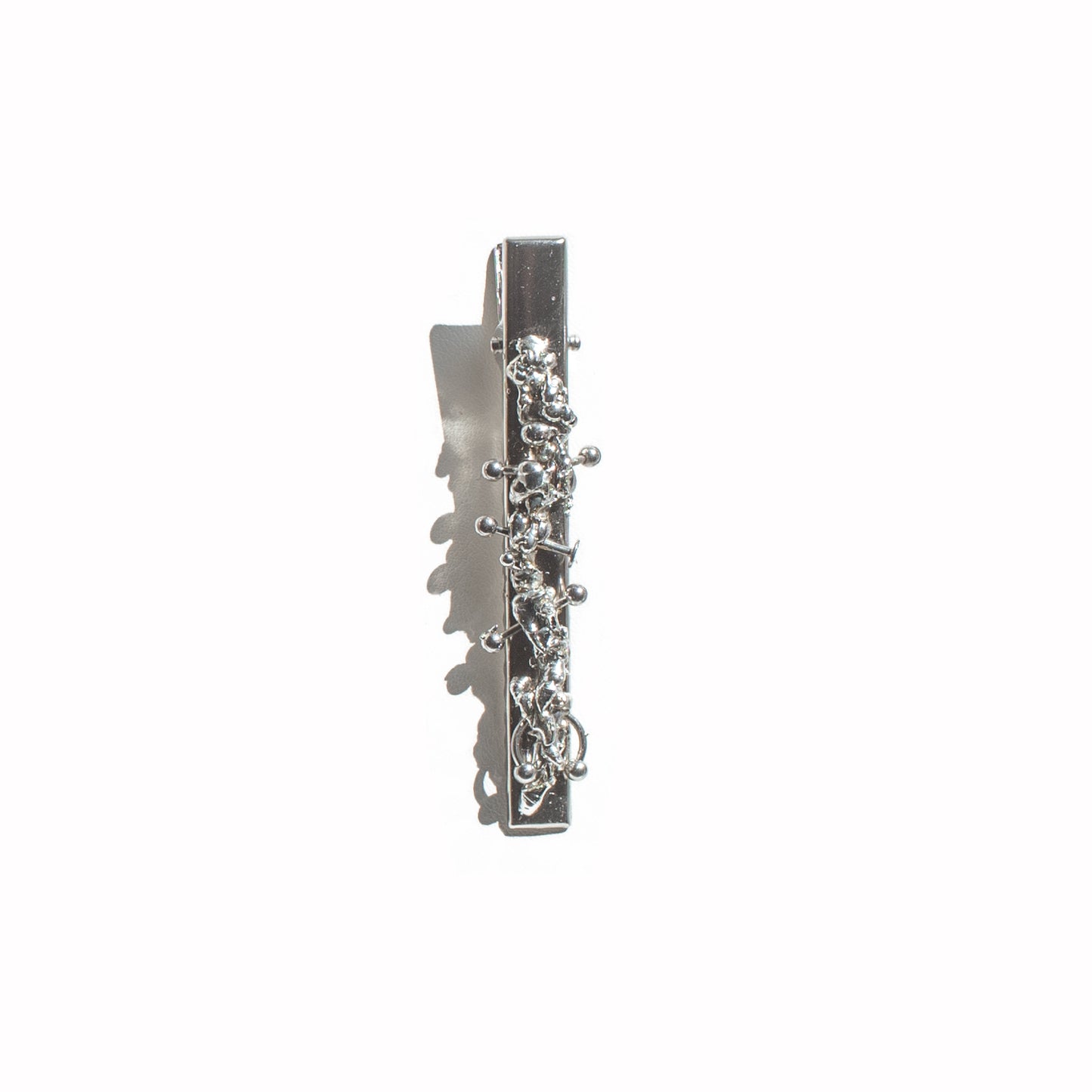 Fluid Metal Hair Clips