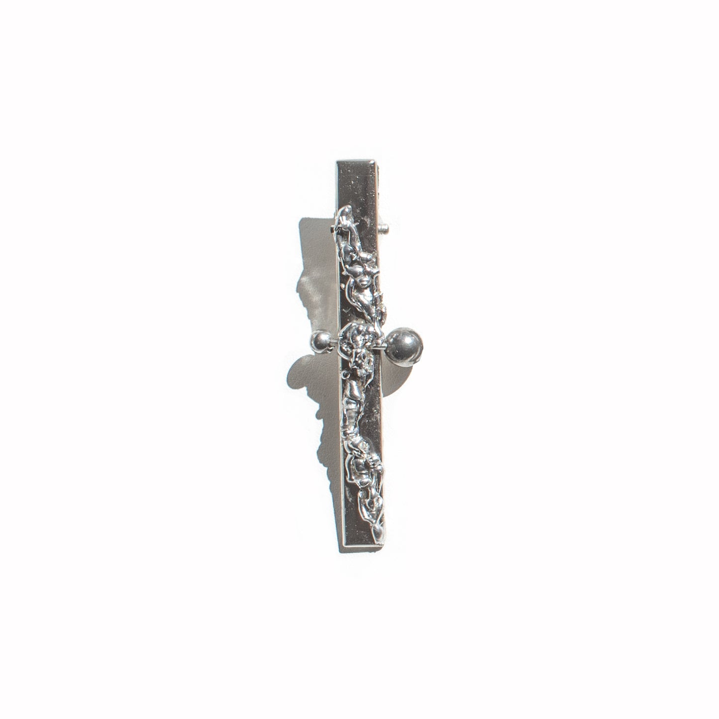 Fluid Metal Hair Clips
