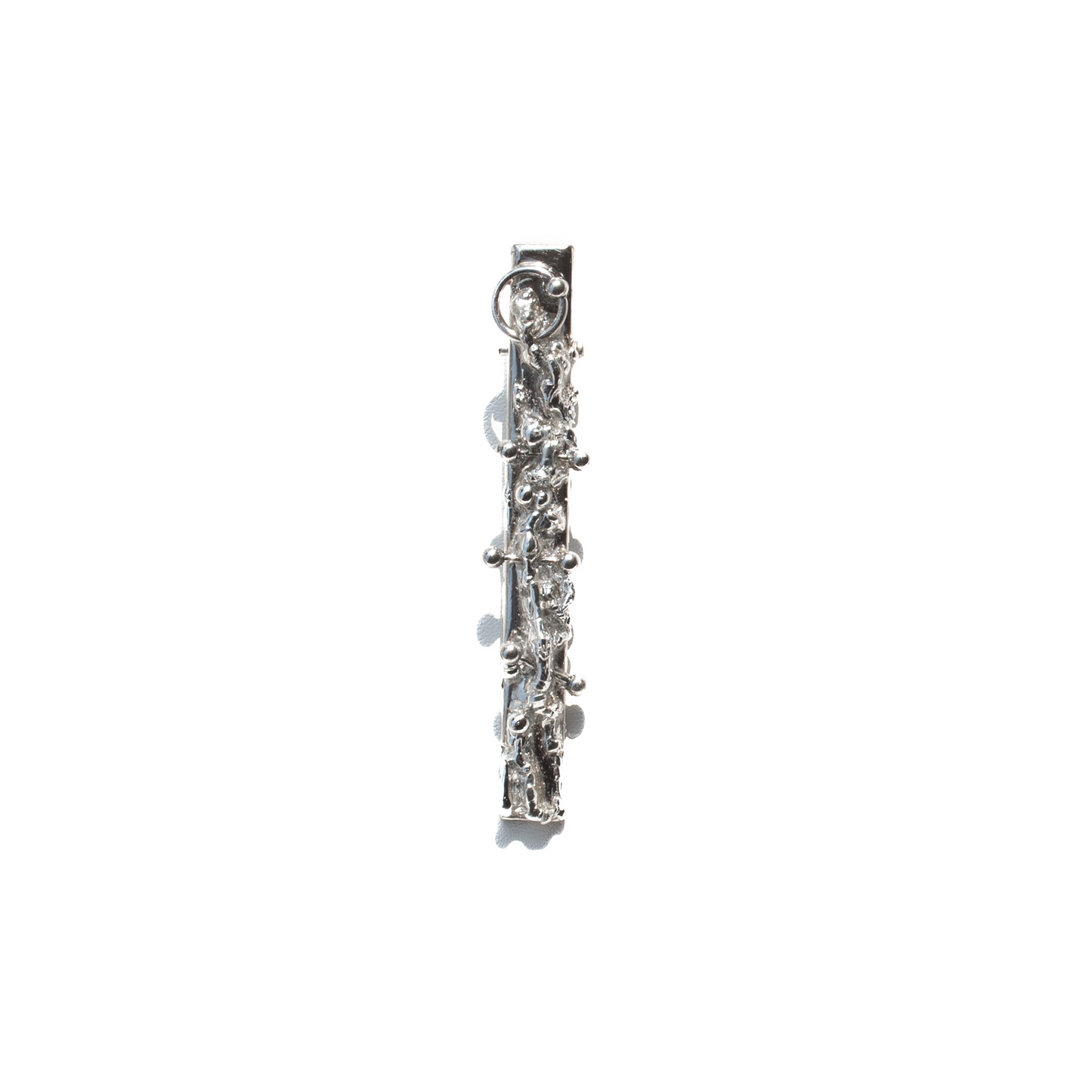 Fluid Metal Hair Clips