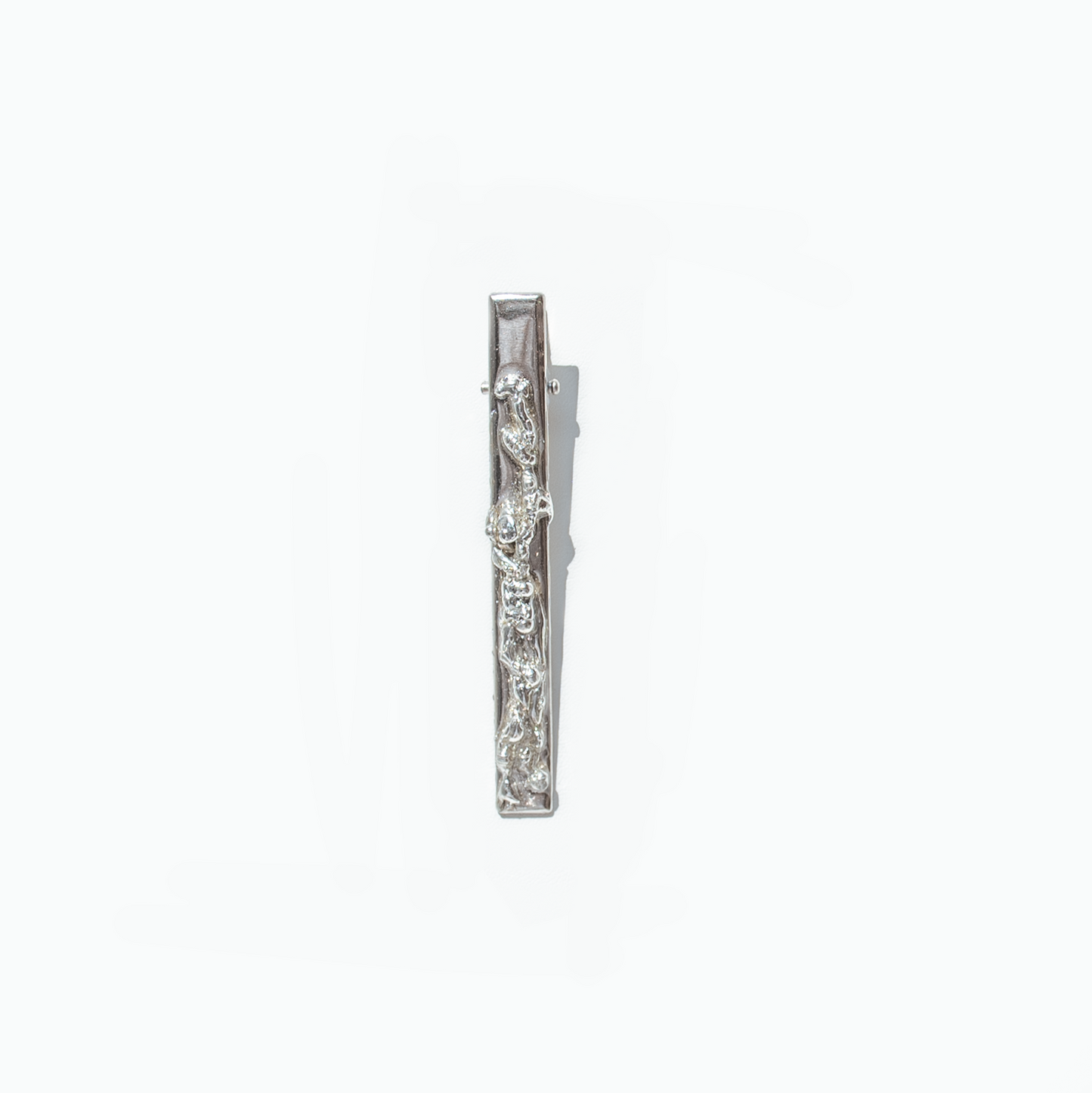 Fluid Metal Hair Clips