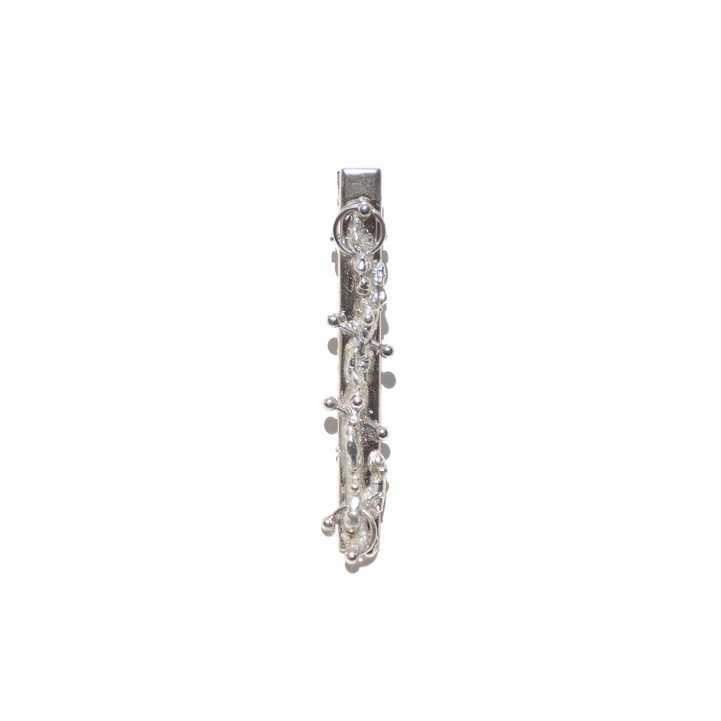 Fluid Metal Hair Clips