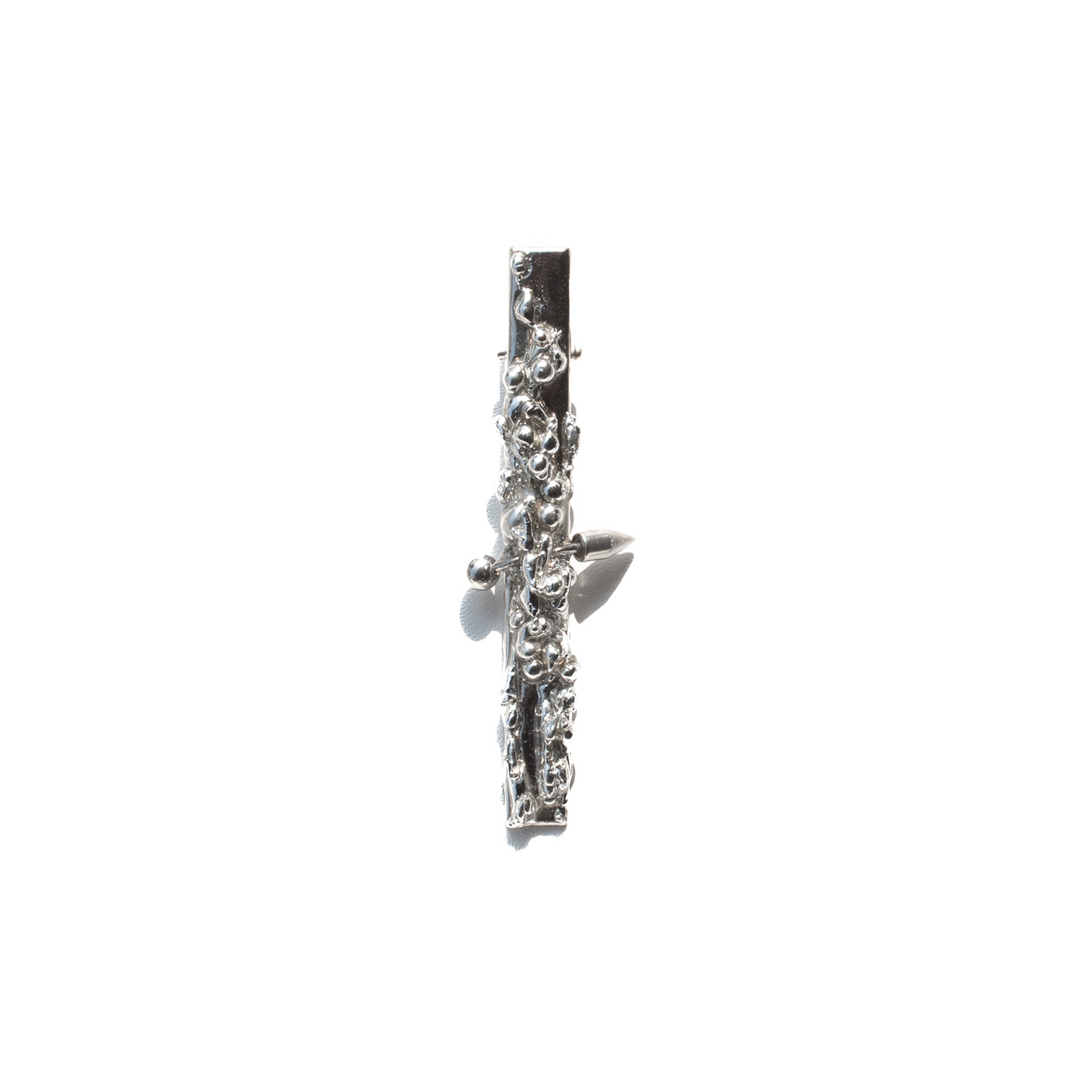 Fluid Metal Hair Clips