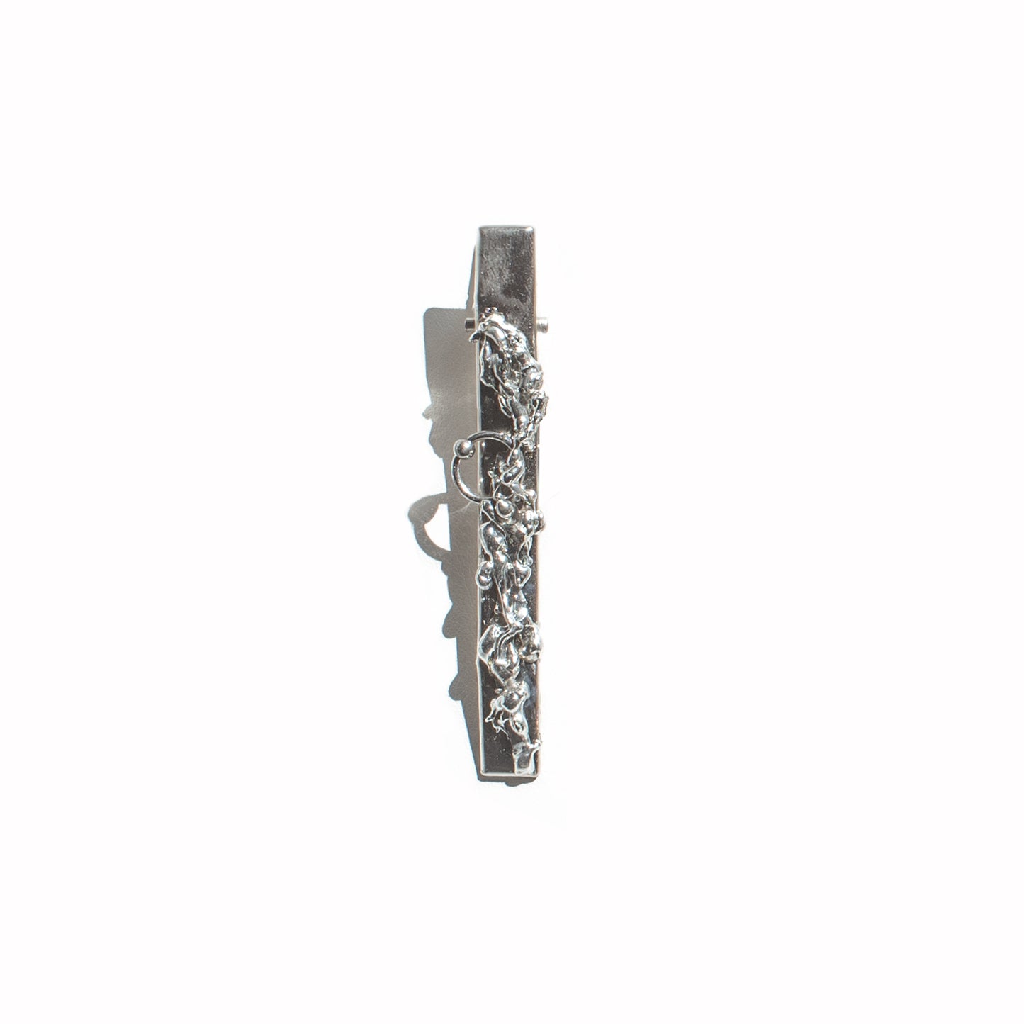 Fluid Metal Hair Clips