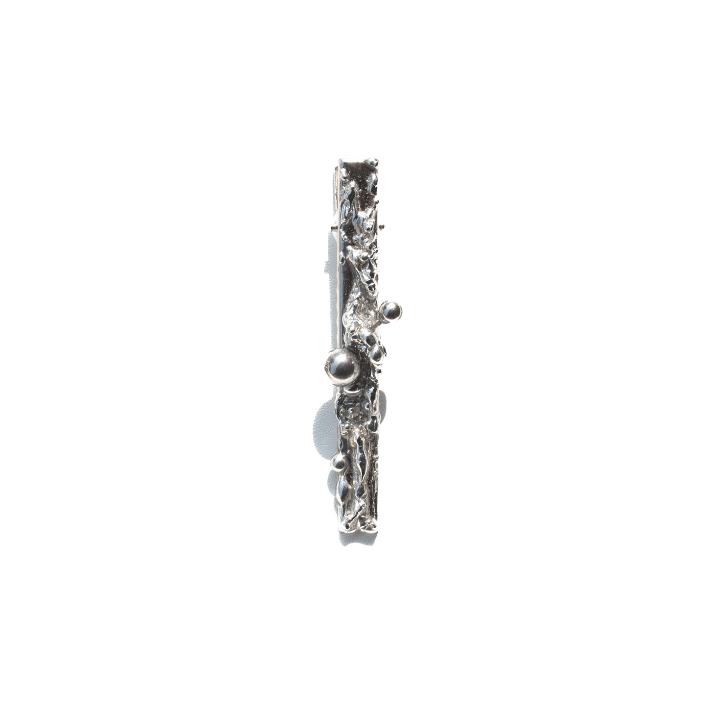 Fluid Metal Hair Clips