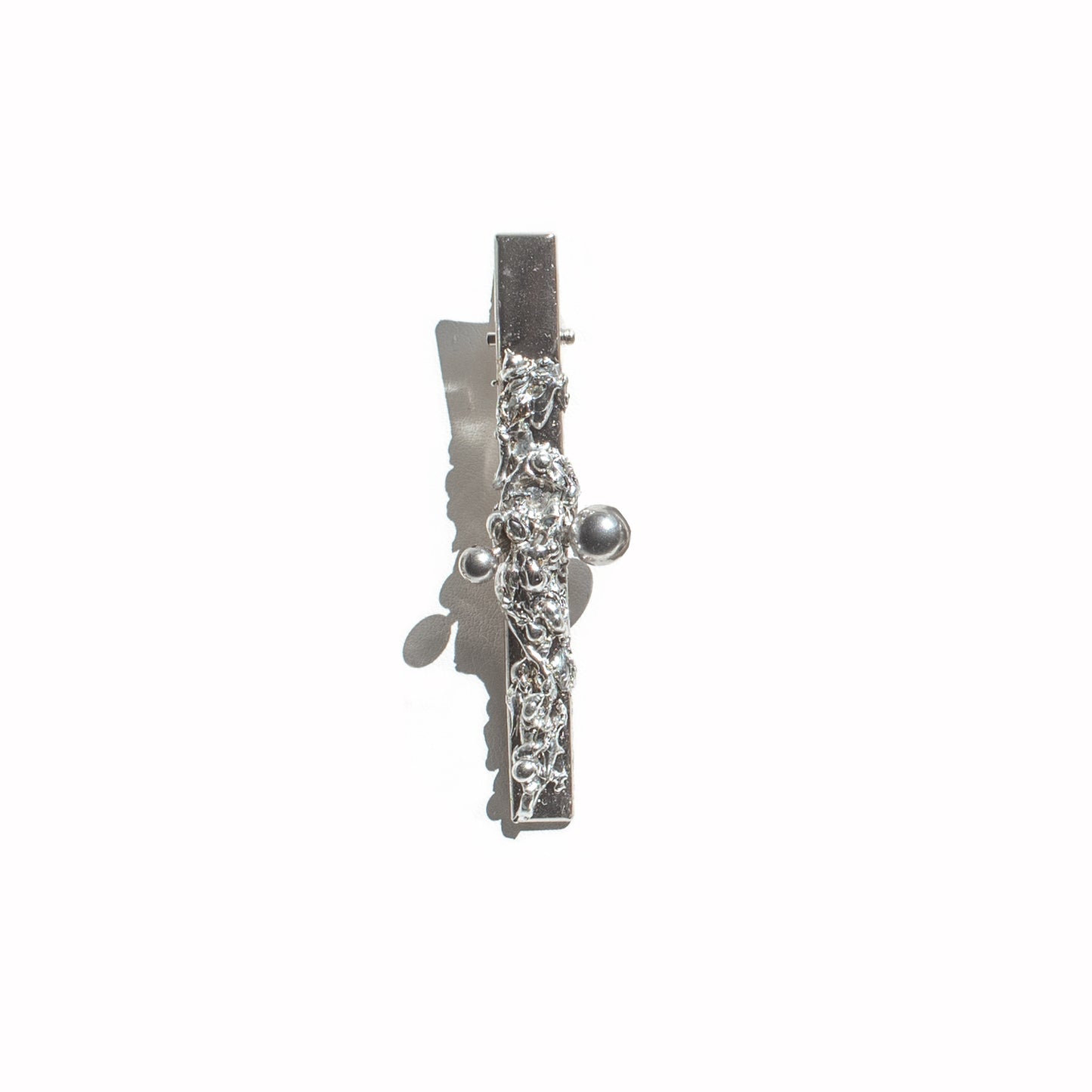 Fluid Metal Hair Clips