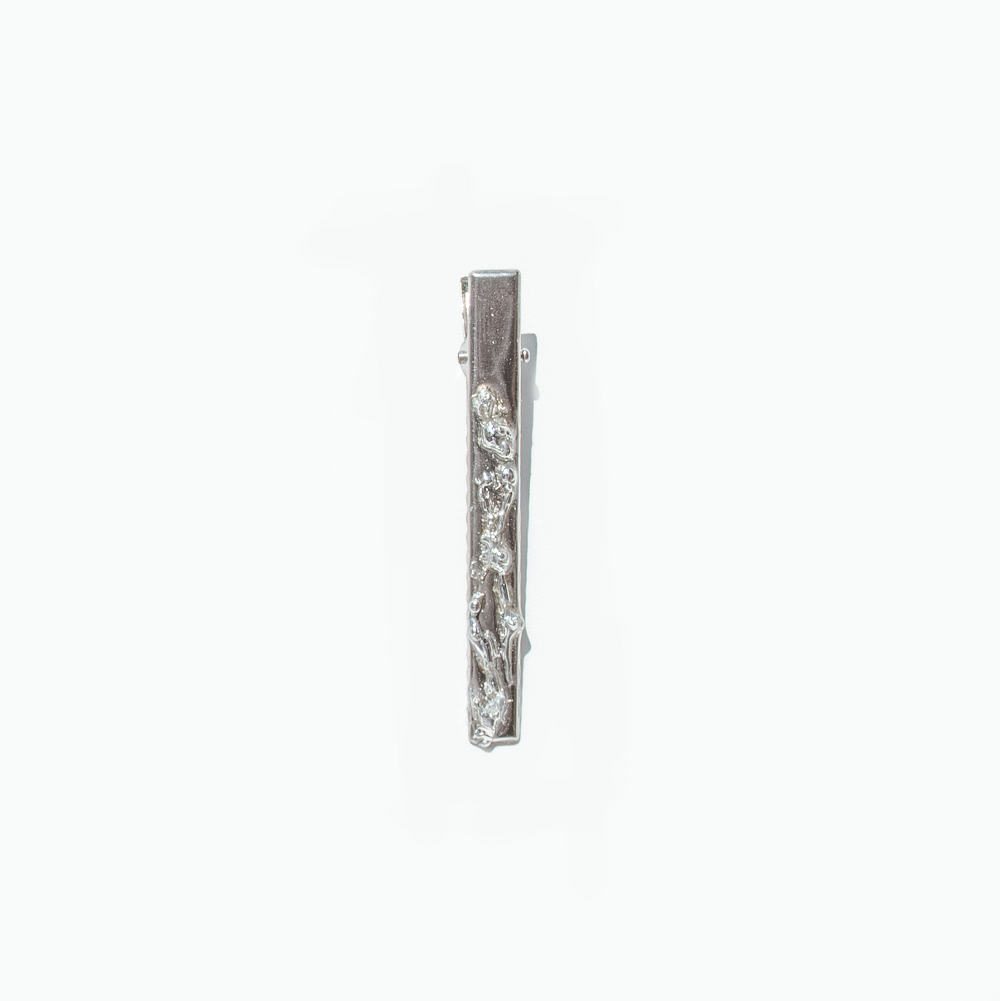 Fluid Metal Hair Clips