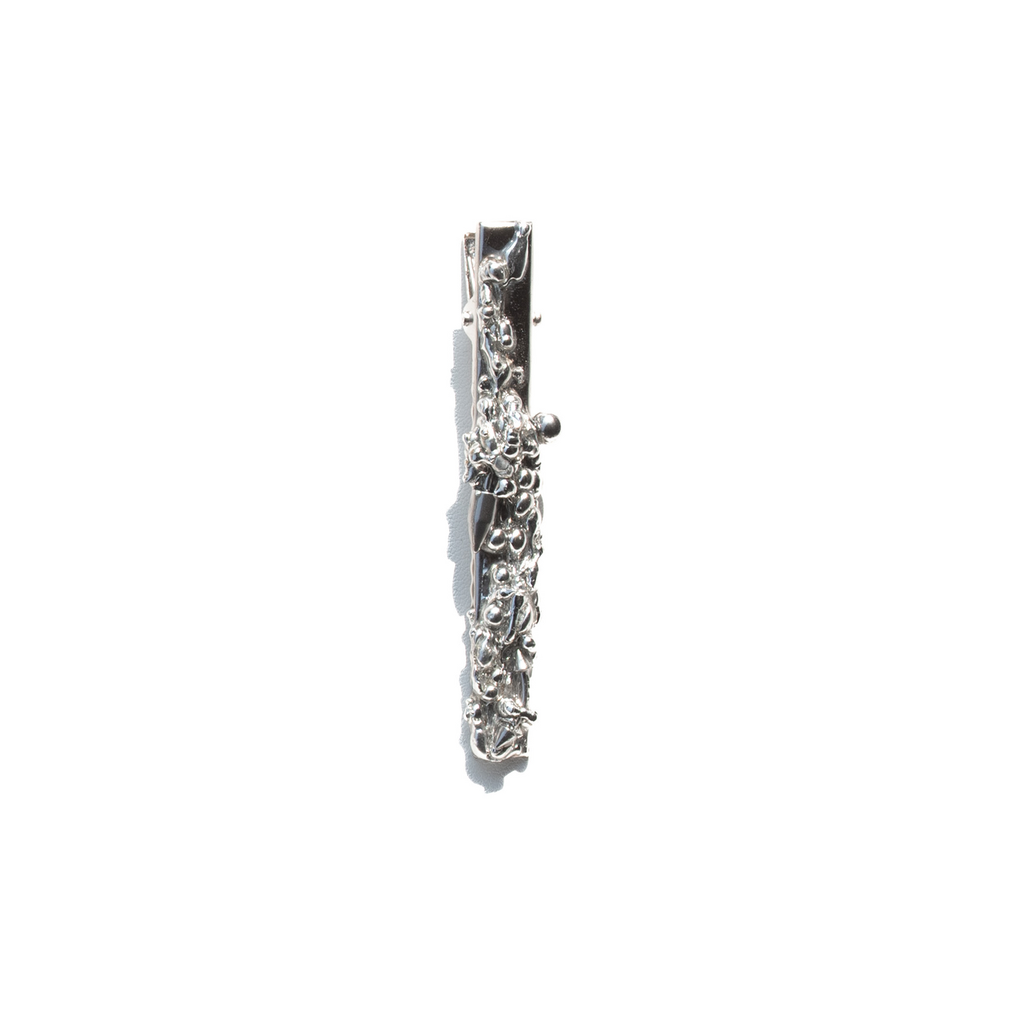 Fluid Metal Hair Clips