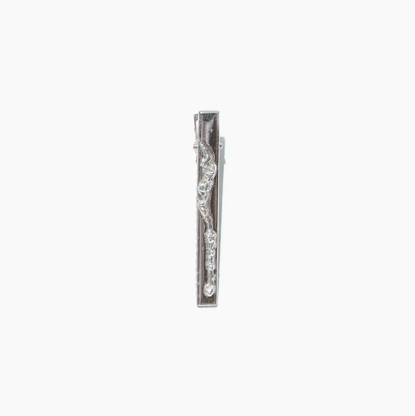 Fluid Metal Hair Clips