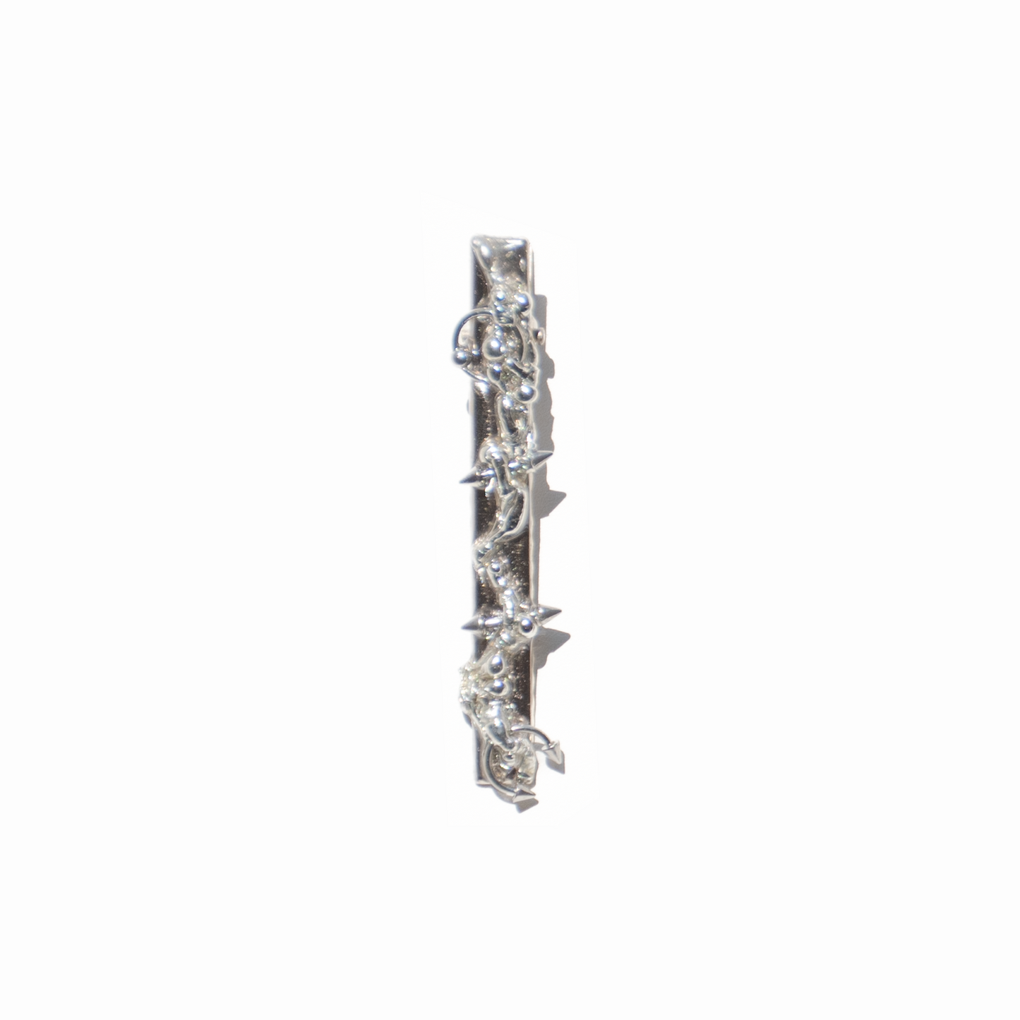 Fluid Metal Hair Clips