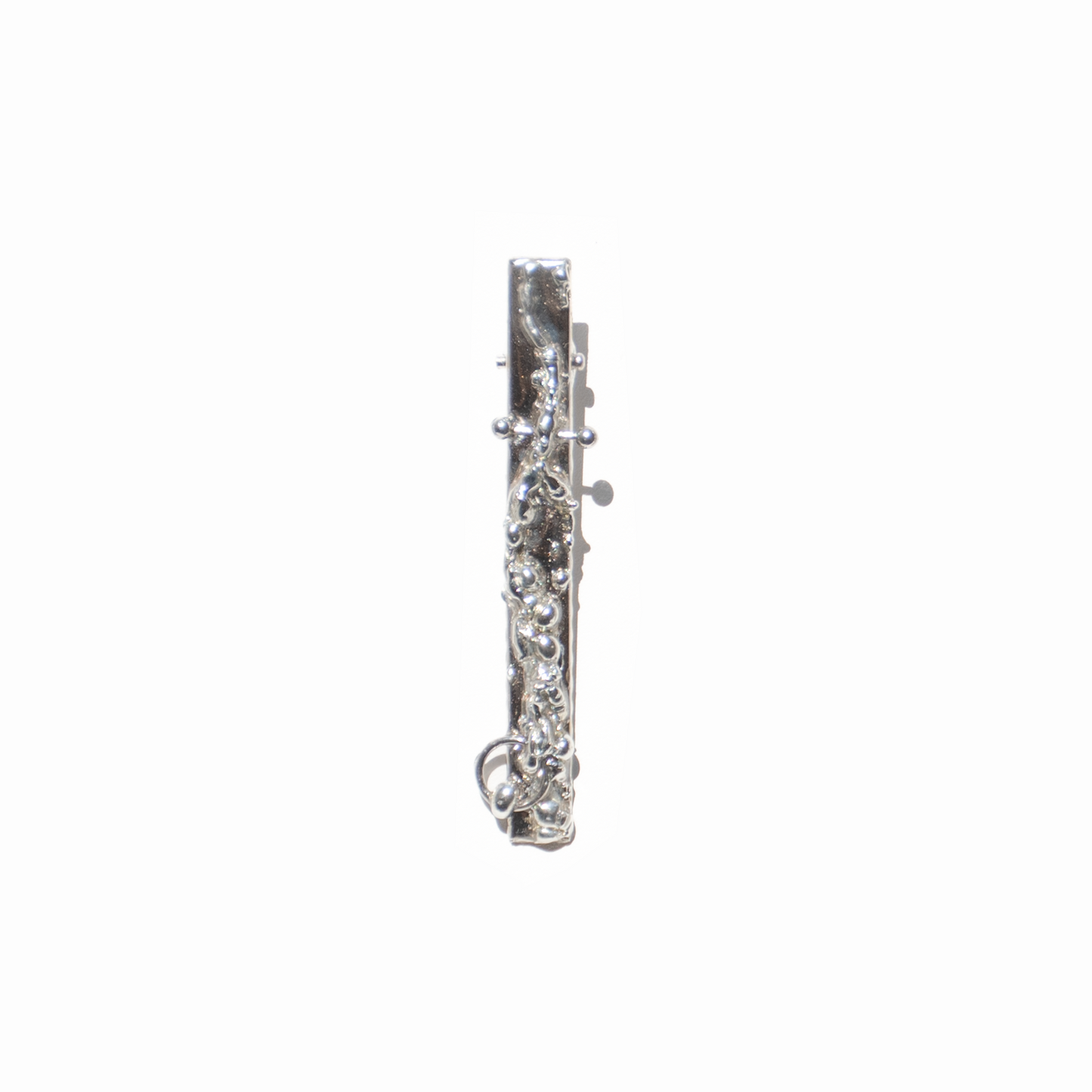 Fluid Metal Hair Clips