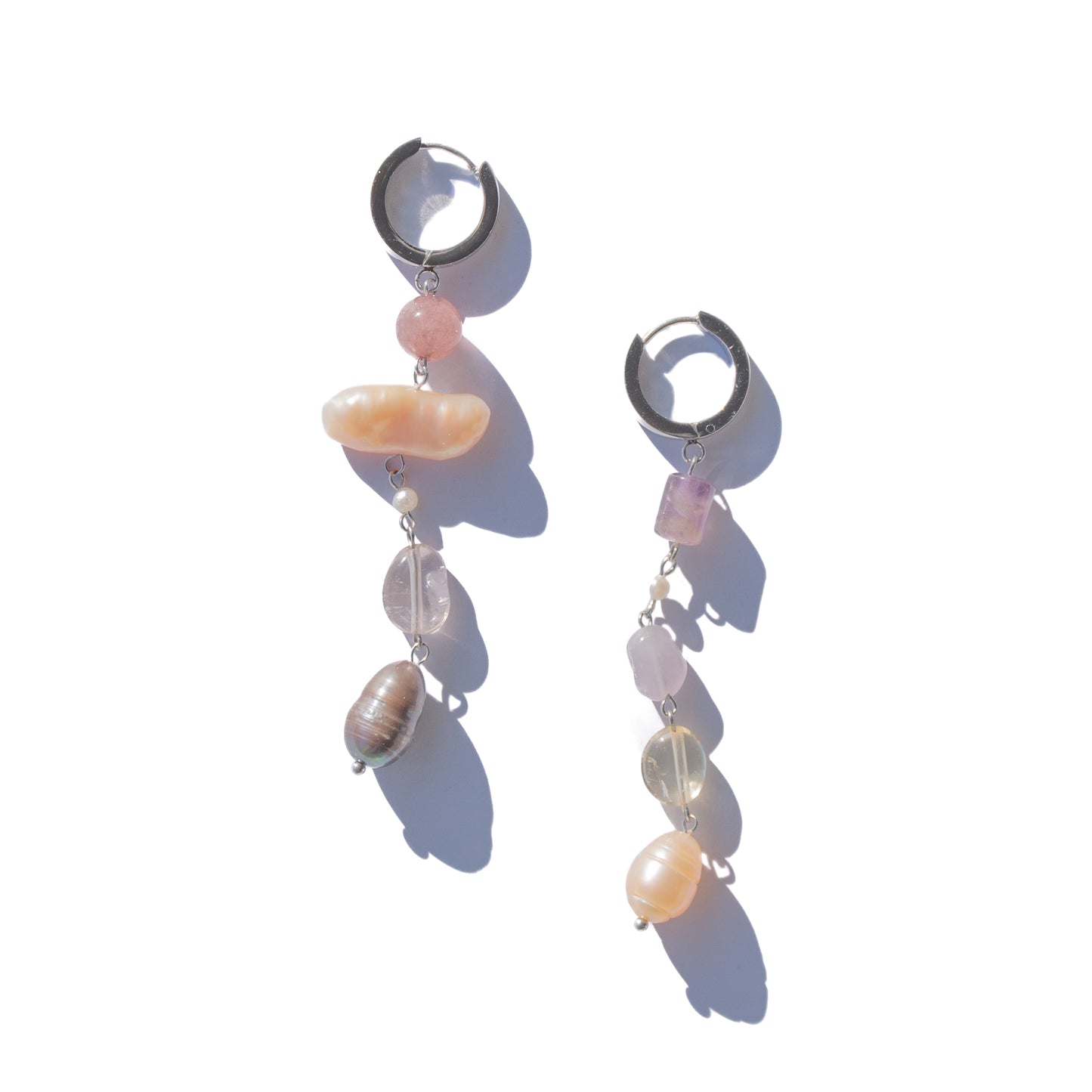 Asymmetric Hoop Earrings