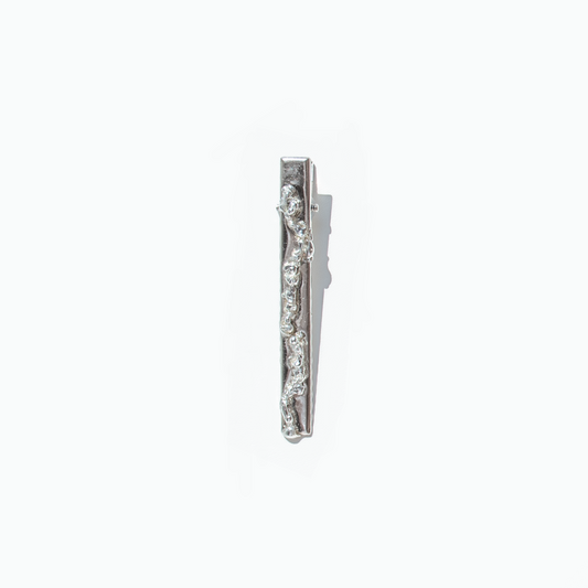Fluid Metal Hair Clips