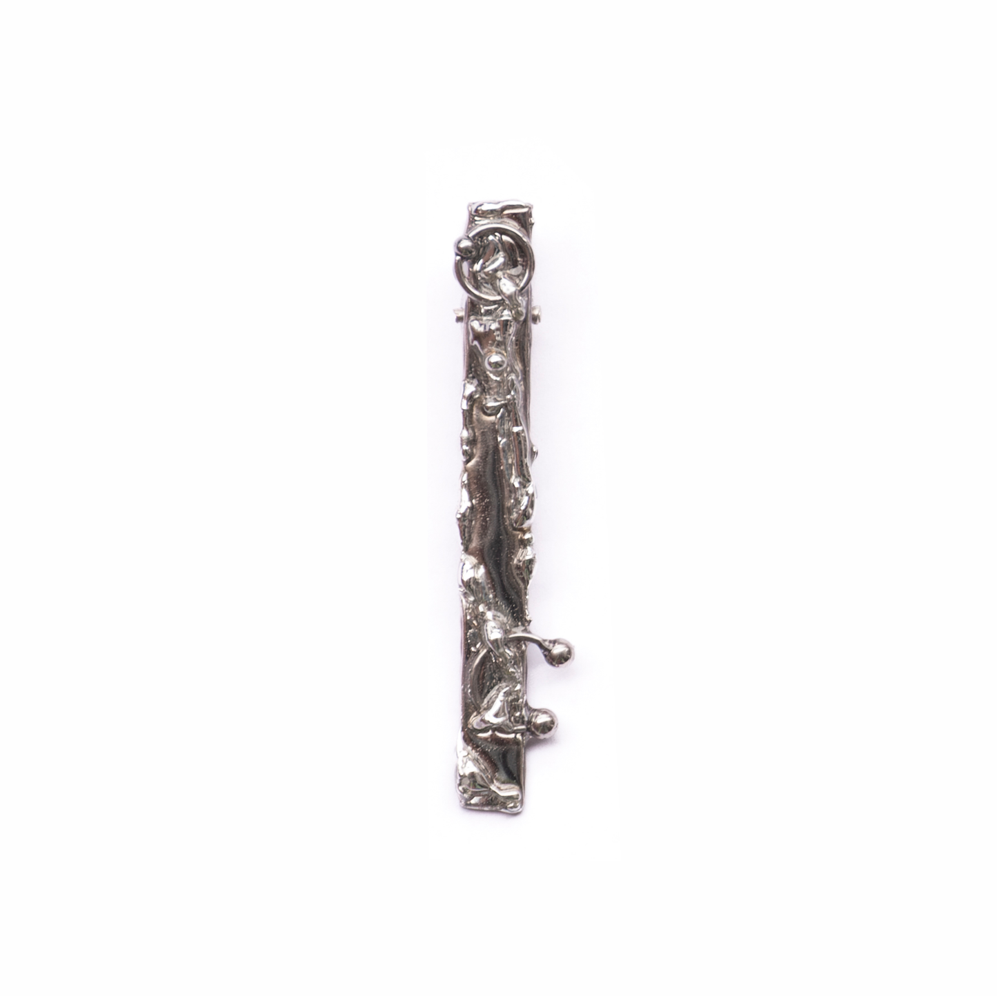 Fluid Metal Hair Clips