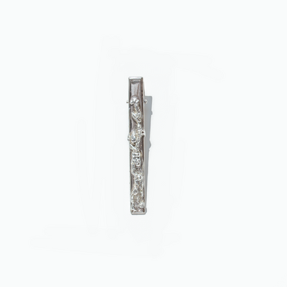 Fluid Metal Hair Clips