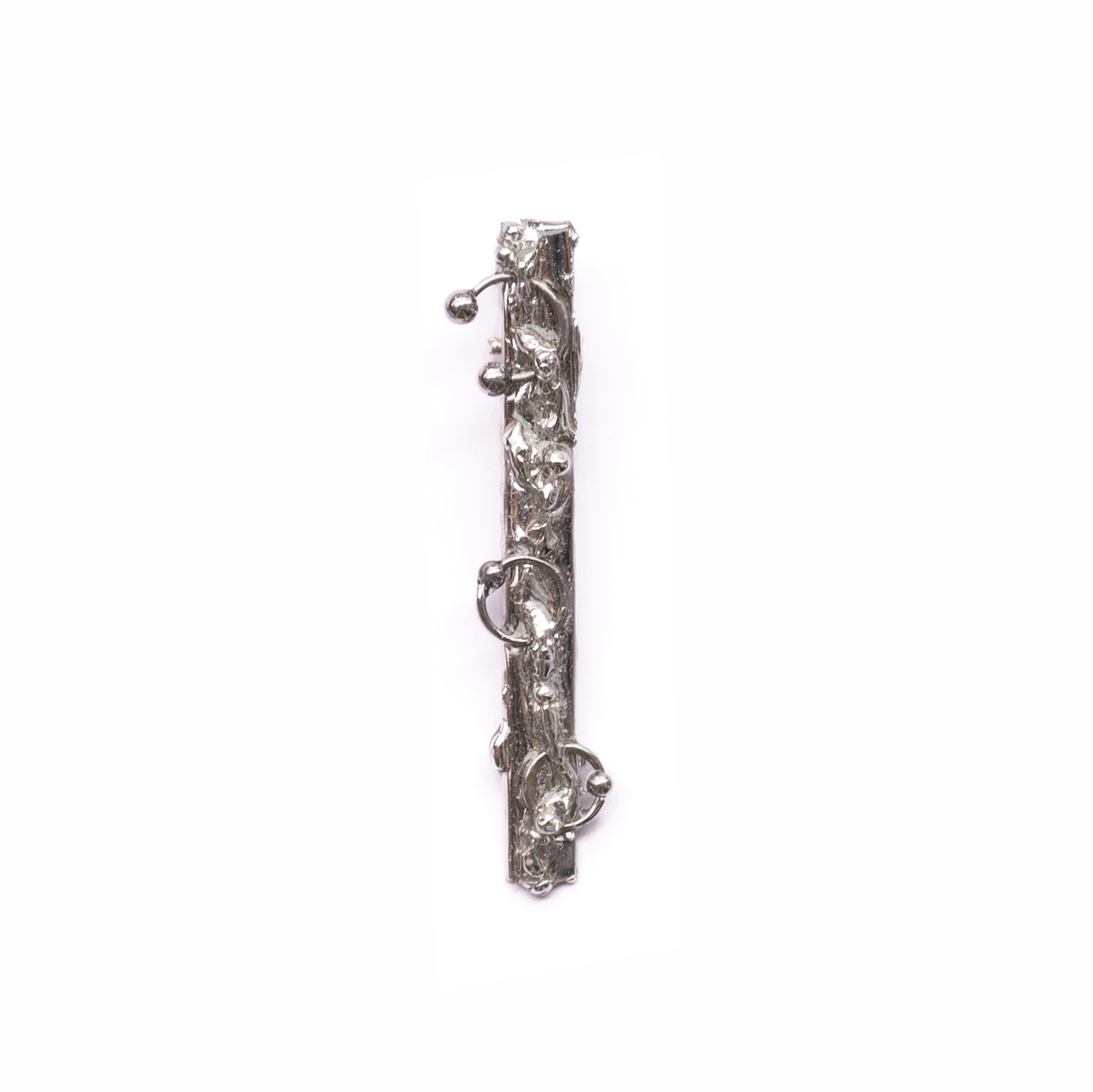 Fluid Metal Hair Clips