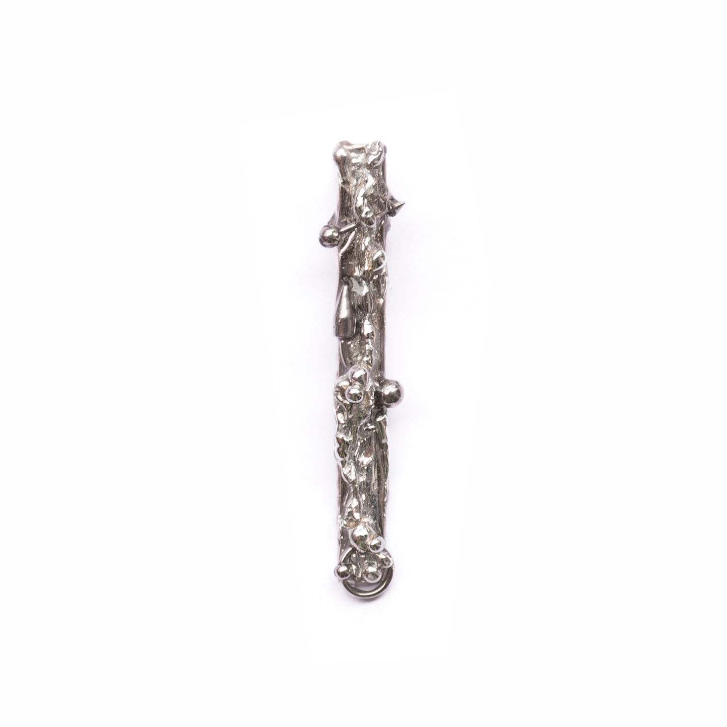 Fluid Metal Hair Clips