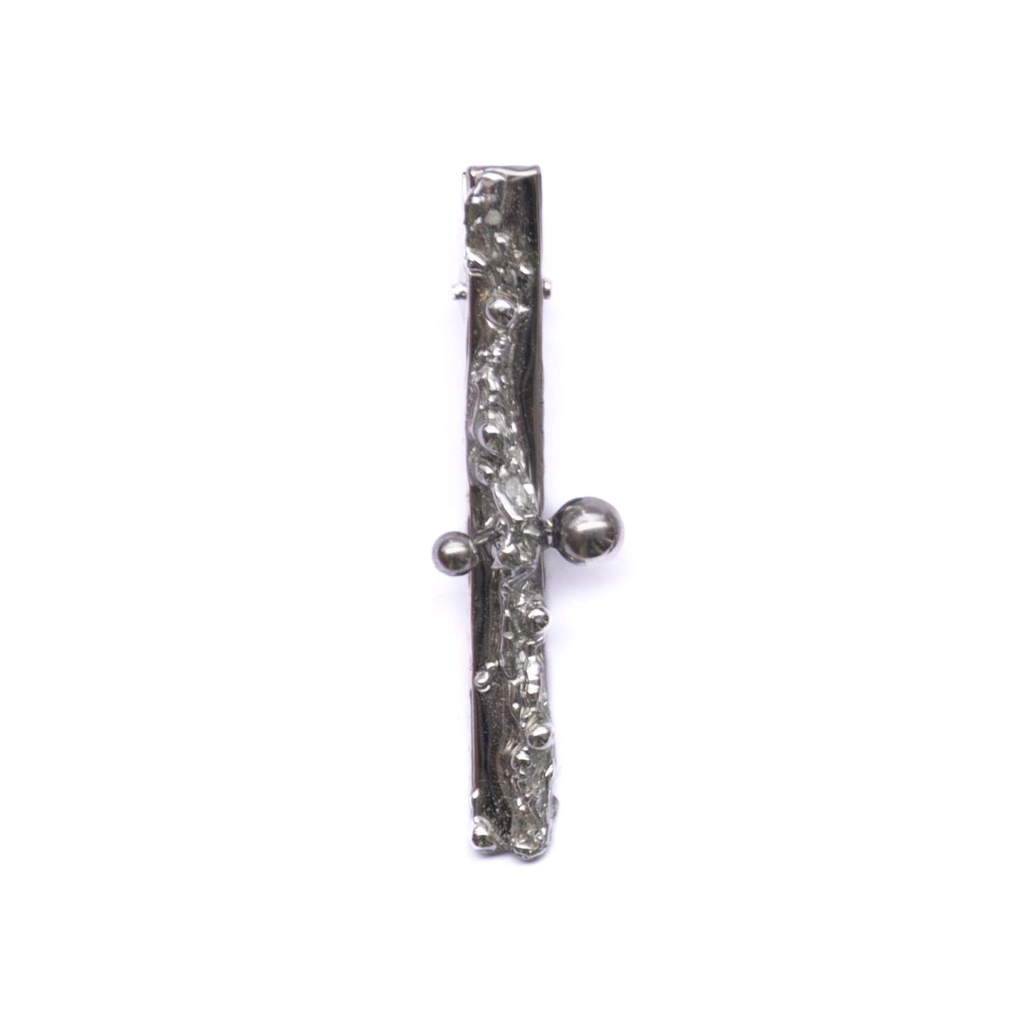 Fluid Metal Hair Clips
