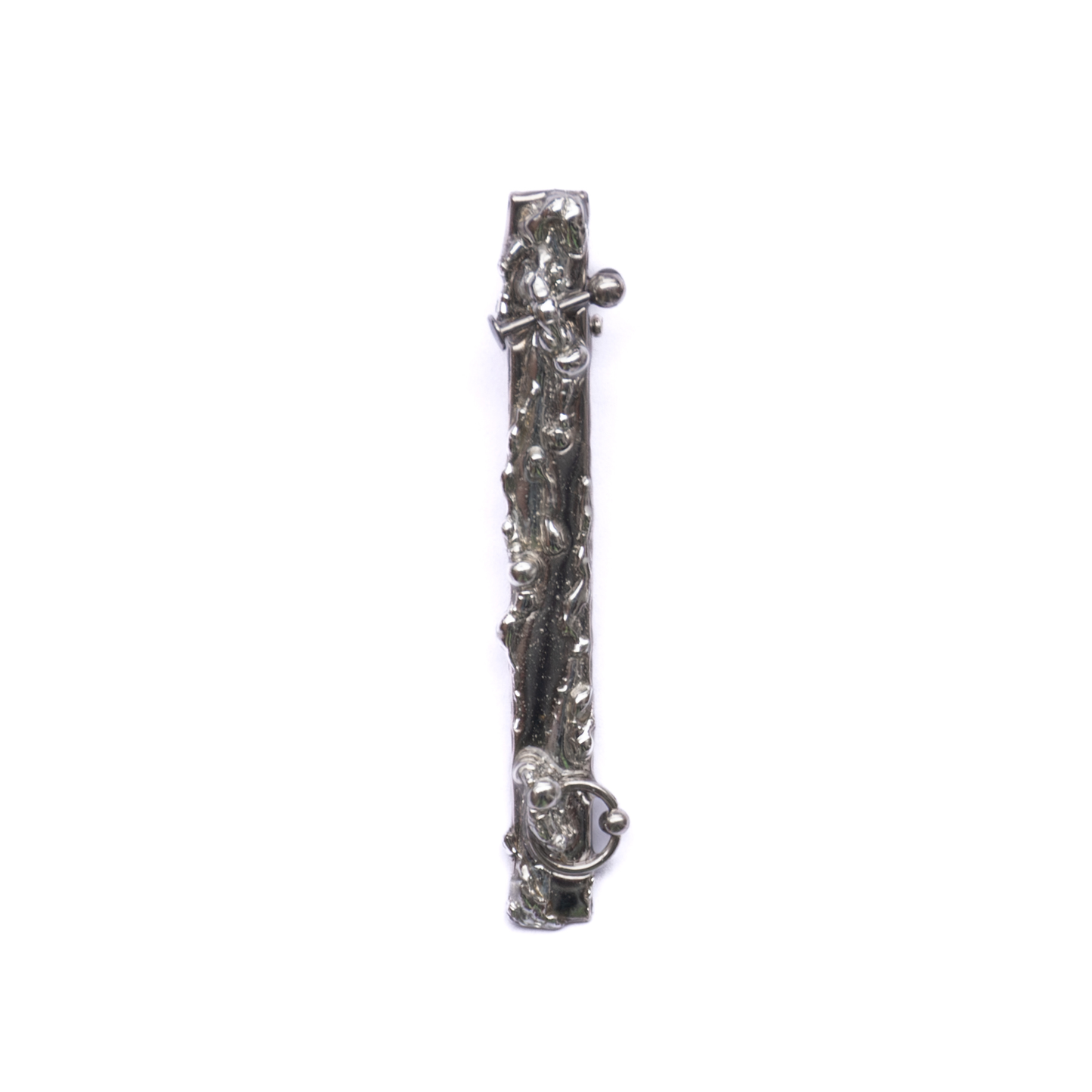 Fluid Metal Hair Clips