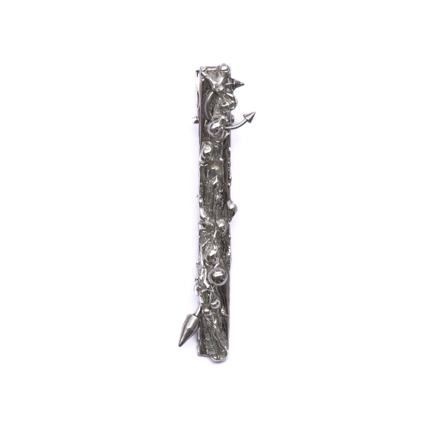 Fluid Metal Hair Clips