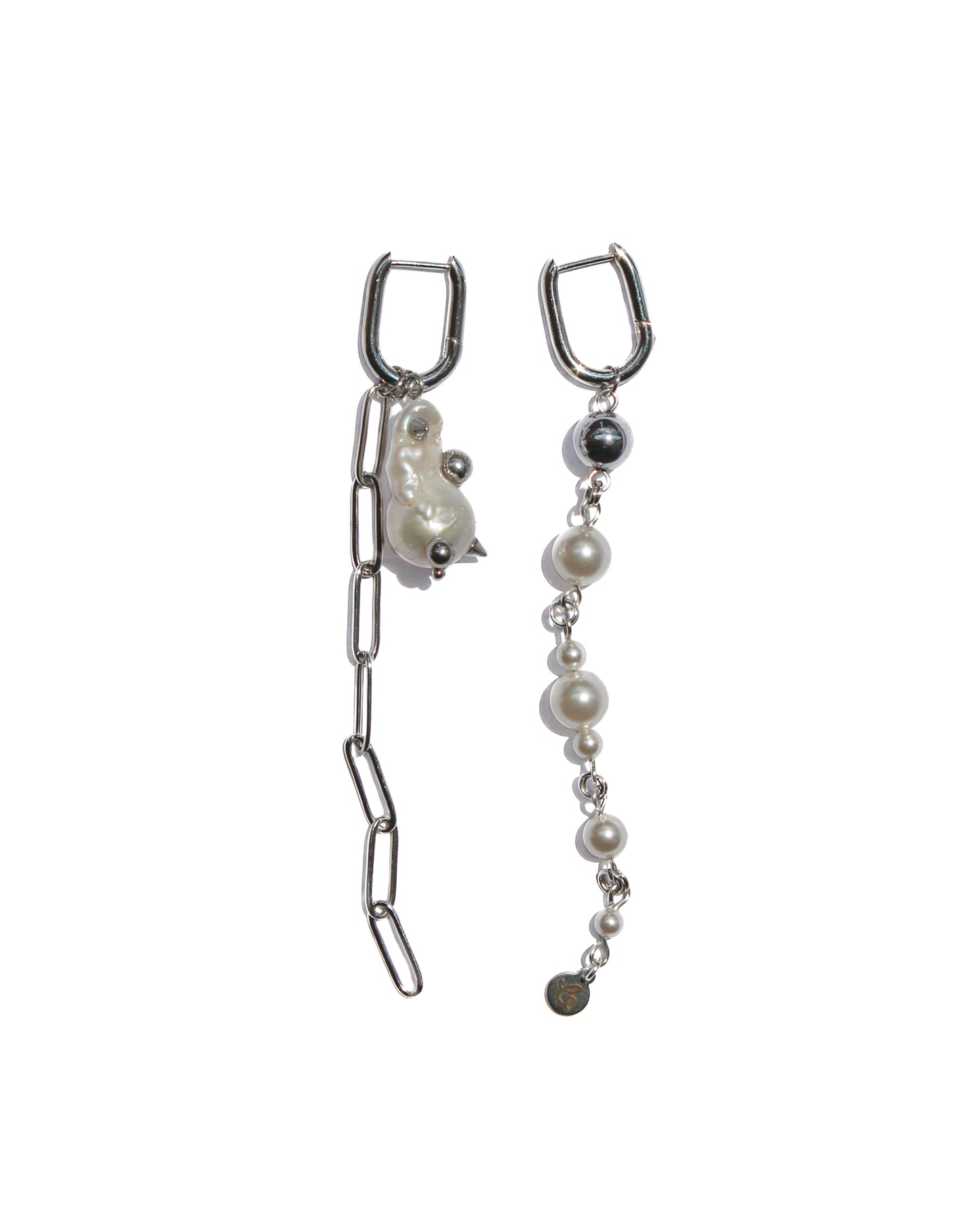 Urchin Asymetric Earrings