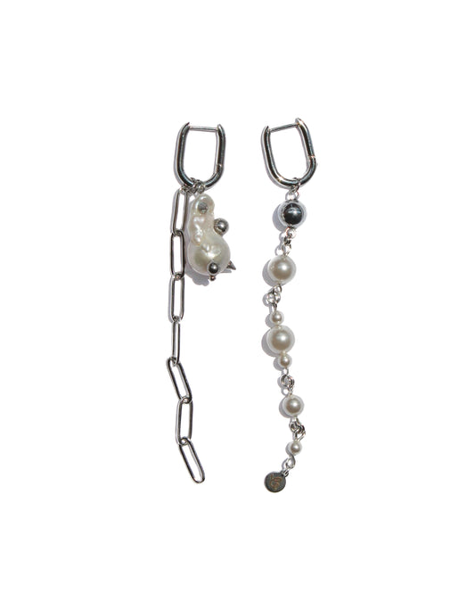 Urchin Asymetric Earrings