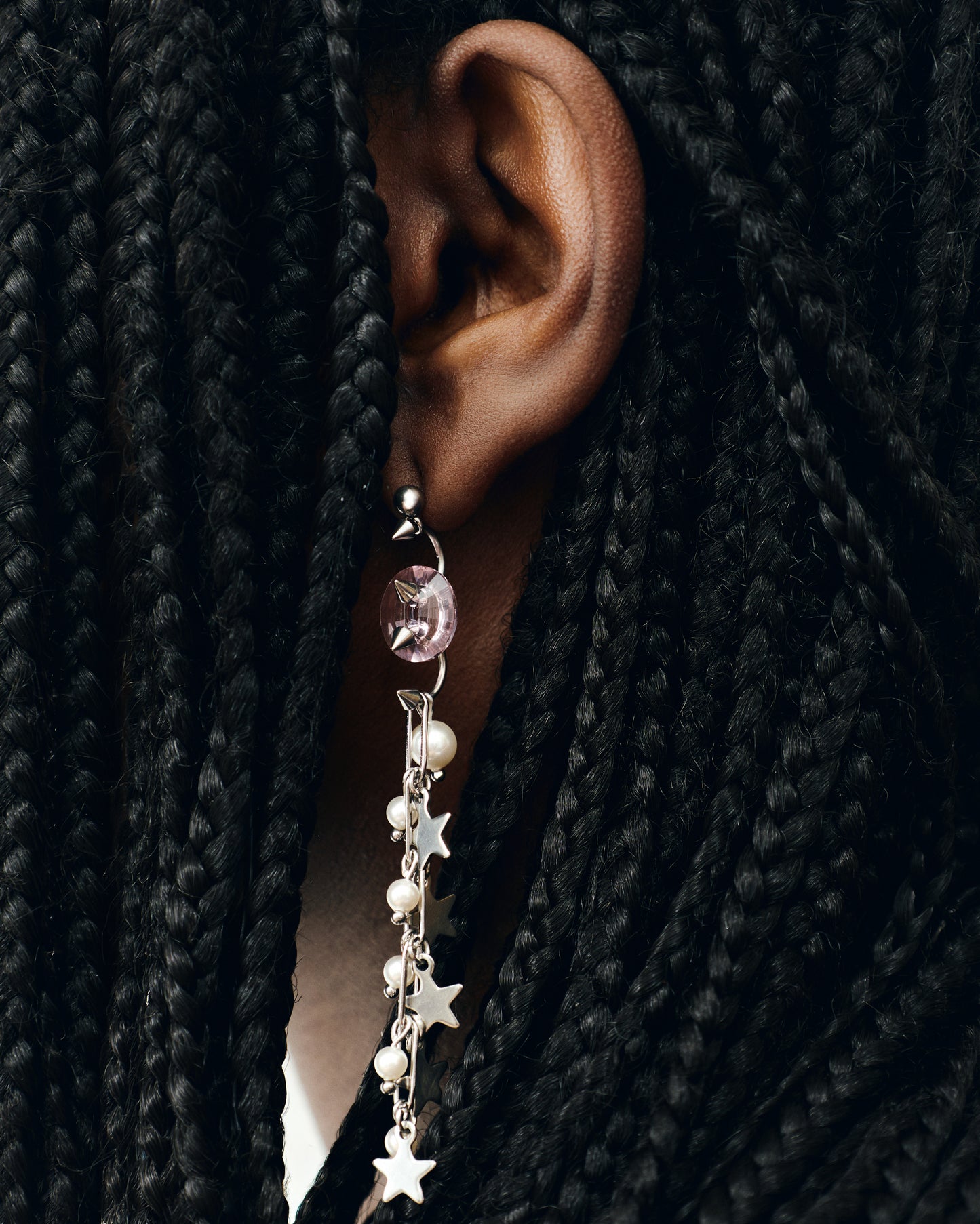 Pink Stardust Earrings