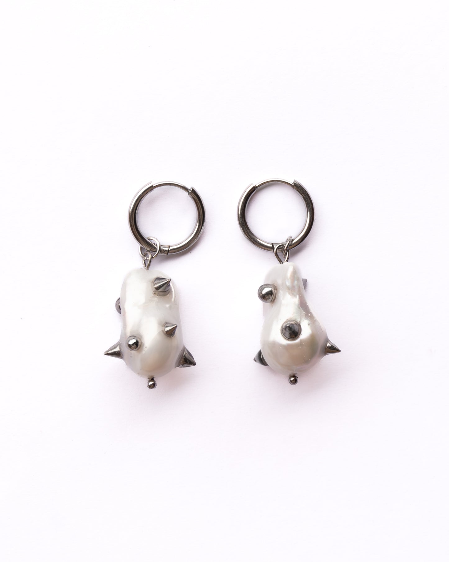 Urchin Hoop Earrings