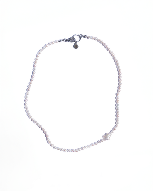 Shooting Star Pearl Necklace
