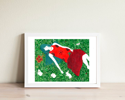 Sorrounded By Clovers Art Print – Limited Edition of 44