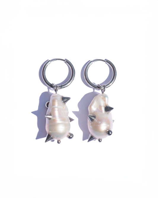 Urchin Hoop Earrings