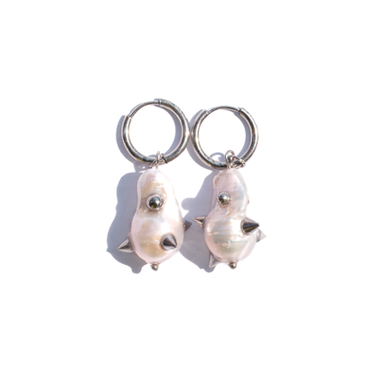 Urchin Hoop Earrings