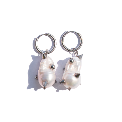 Urchin Hoop Earrings