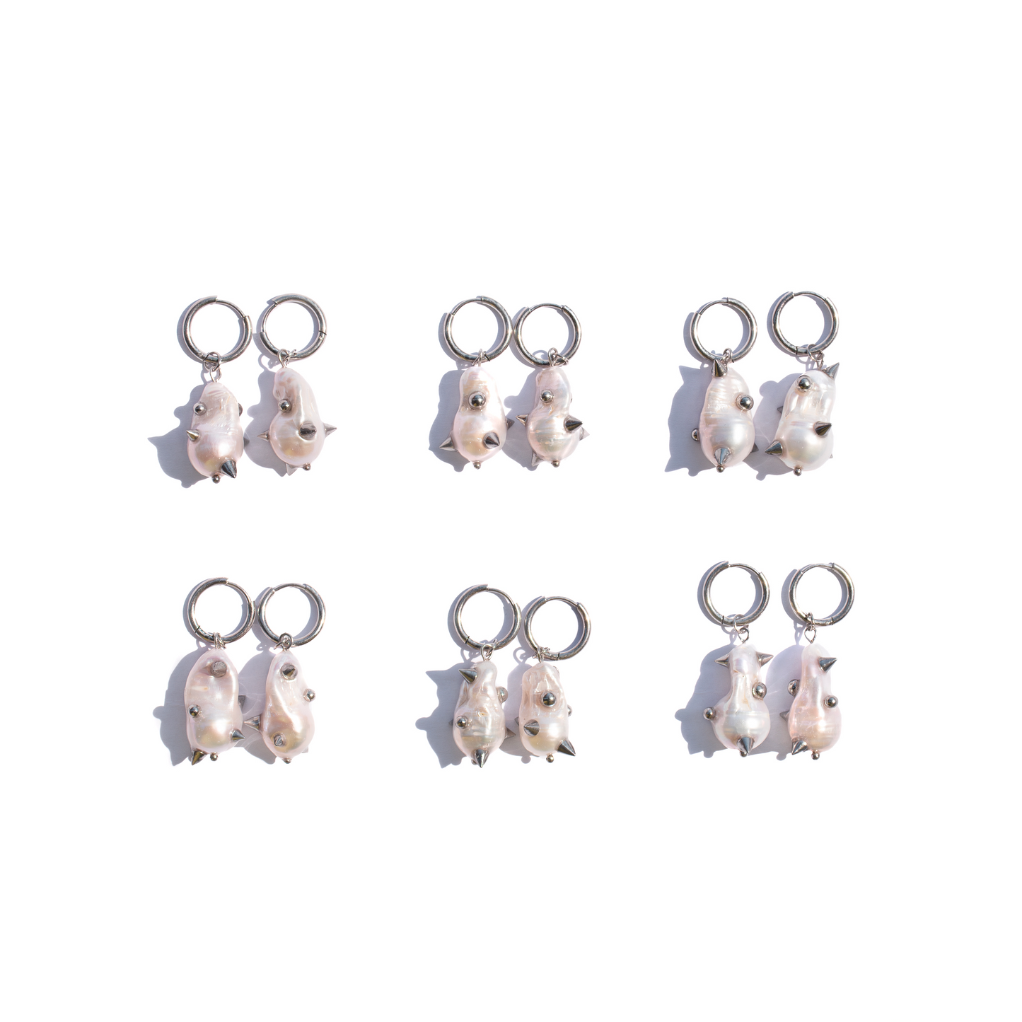 Urchin Hoop Earrings